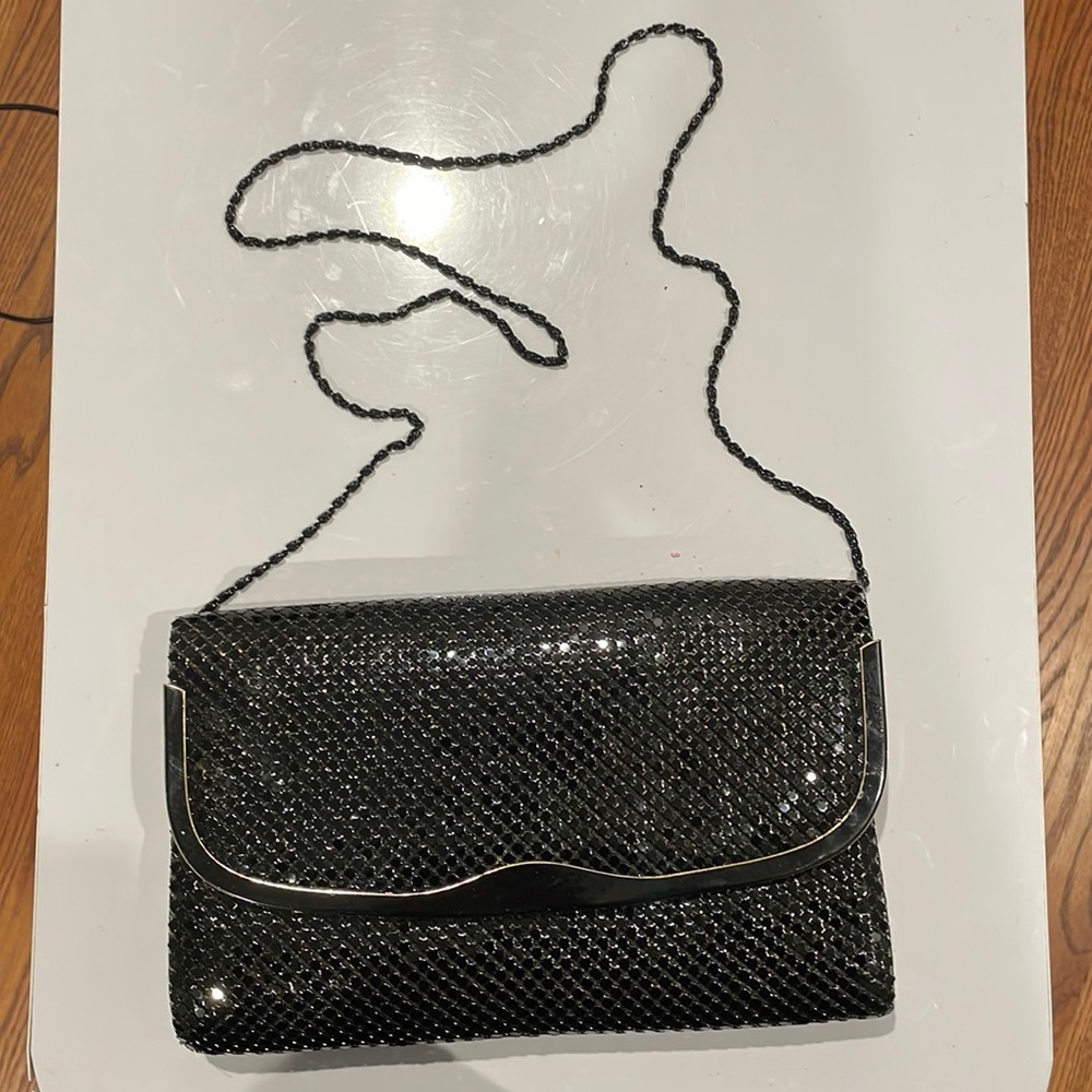 JOTTA Black Mesh Evening Bag